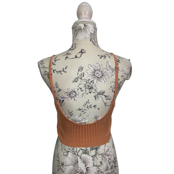 Free People Intimately Crop Knit Tank Top Size S - Picture 2 of 6